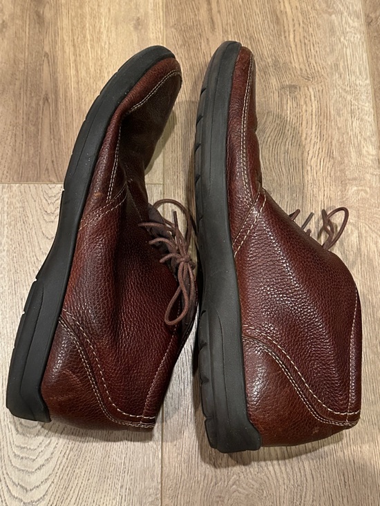 Bostonian Duralite Men\'s Brown Leather Lace-Up Business Casual Ankle Boot, Sz 11 main image 7